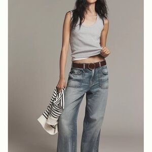 The Jenna Mid-Rise Relaxed Jeans by Pilcro (Anthropologie)